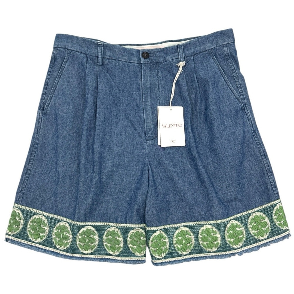 Valentino Garavani Men's "Bermuda in Denim" Shorts IT 50 (US 34)
